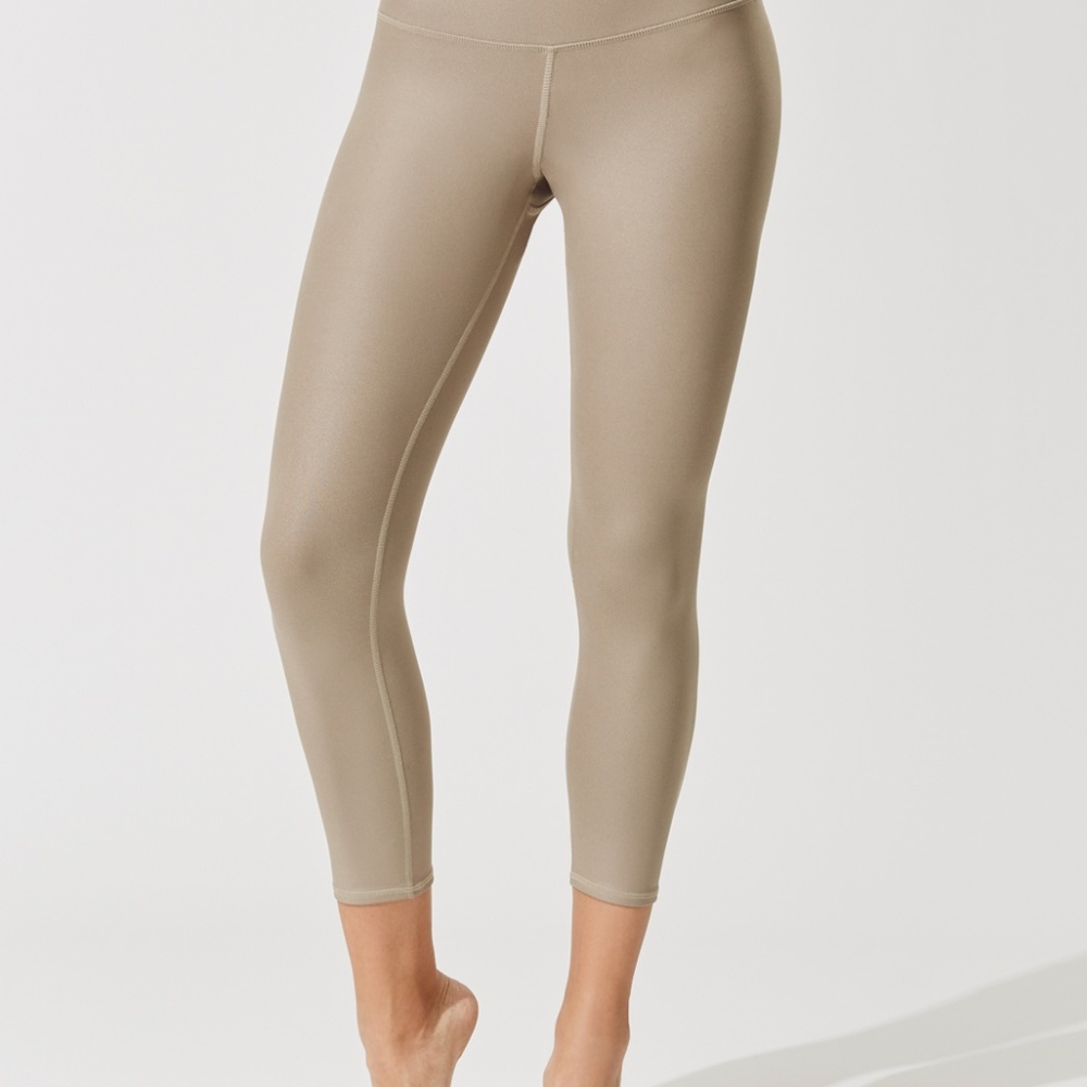 alo cropped high waisted leggings